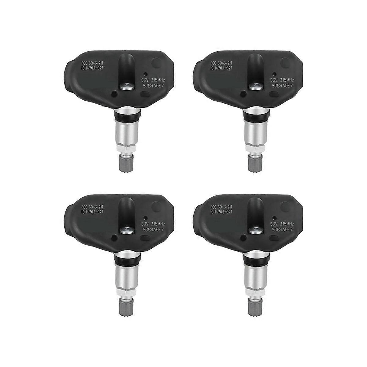 1Set 06421-S3V-A04 Tire Pressure Monitoring System 315MHZ TPMS Sensor for RL TL Odyssey 06421S3VA04