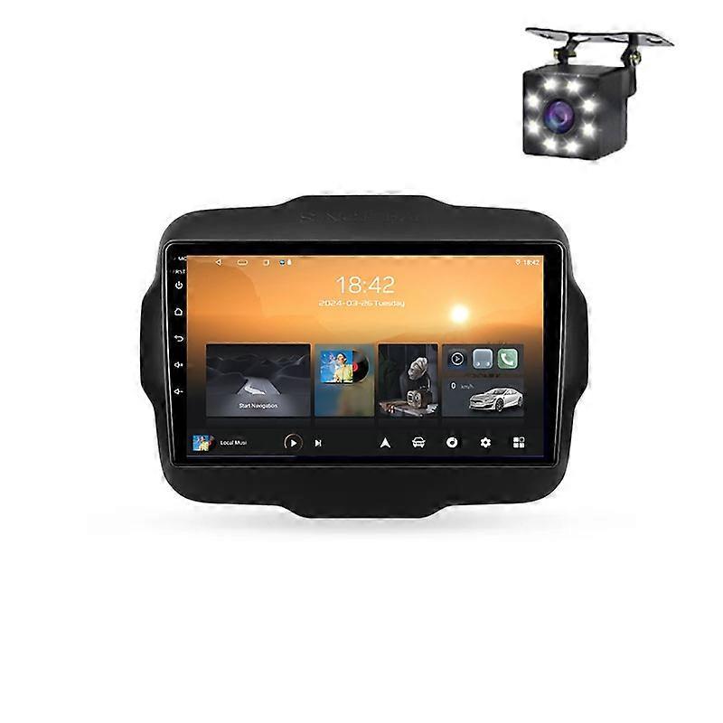 Car Multimedia For Jeep Renegade 2014 - 2018 Video Radio Player Carplay Navigation Auto