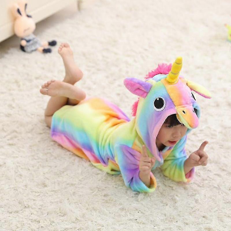 Bata de baño de unicornio para niñas Ropa de dormir Bata