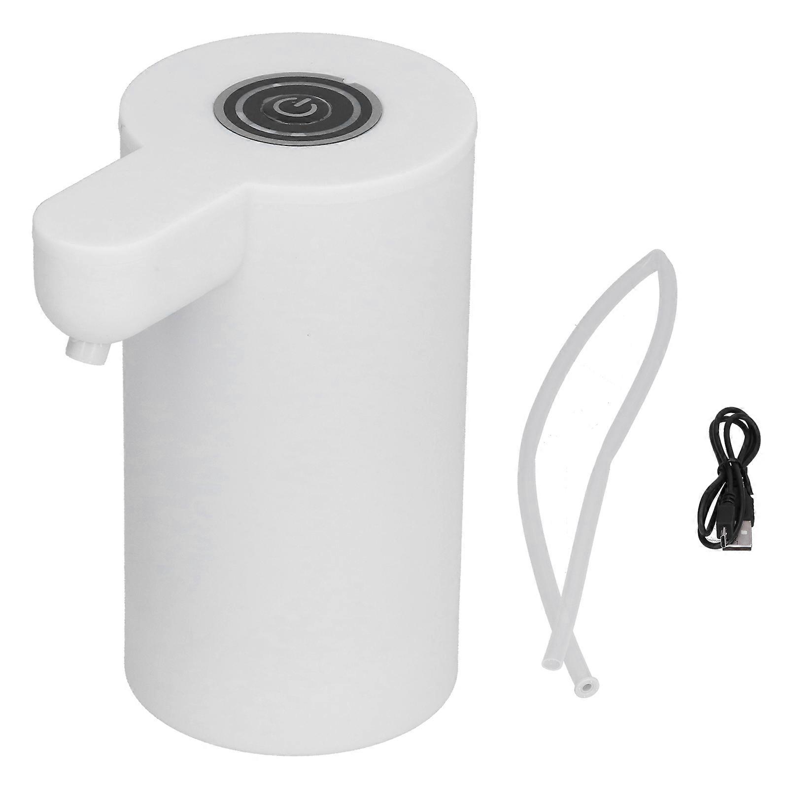 家用电动饮用水泵USB DC5V瓶装饮水机配件白色