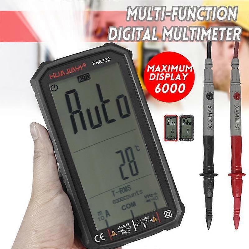 600V Digital Multimeter AC DC NCV Multimeter Tester Ohm Capacitance Hz Voltage Meter Ammeter Volt Ohm Tester Meter Multimeter