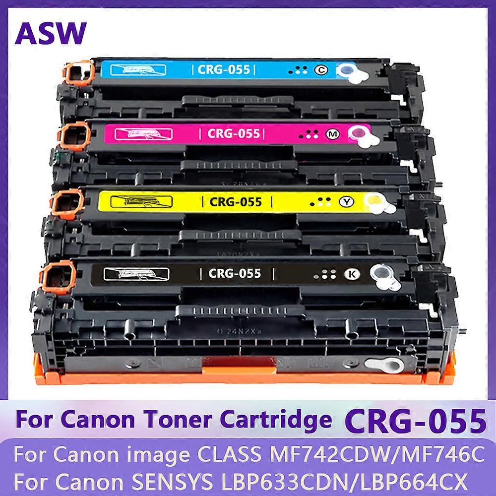 CRG-055 055H Toner Cartridge Compatible for Canon Image CLASS MF746Cx MF742Cdw MF743Cdw LBP664Cdw LBP663 No Chip