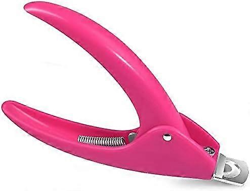 Tip Cutter Gel Nail Clipper Pink