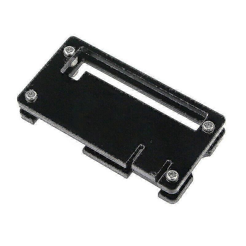With Heatsink Acrylic Protector Cover Case Compatible With Raspberry Pi Zero(black) PXCL