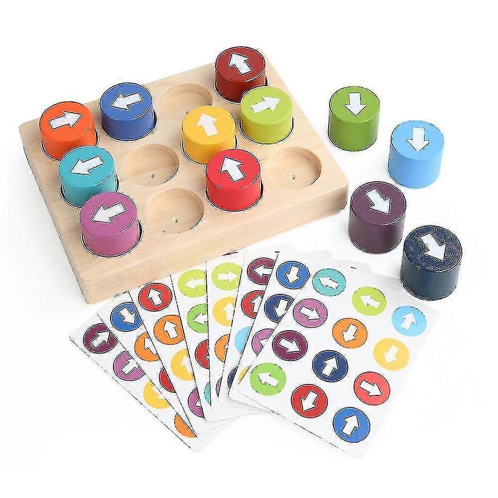 Arrowhead Matching Game Children's Focus Training Hands-on Brain Building Toys For Early Education