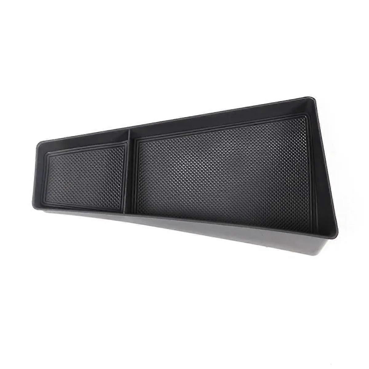 For 5 Series G60 2024 Center Console Dashboard Storage Box Screen Rear Hidden Organizer Tray Interi