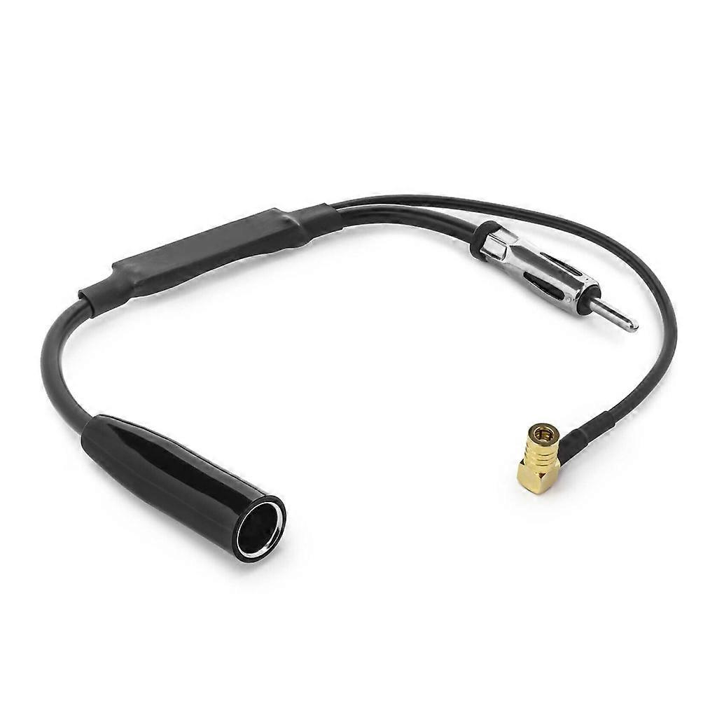 Verbesserte DAB Auto Antenne Splitter SMB Adapter DIN-Stecker Auto Radio DAB + Antenne