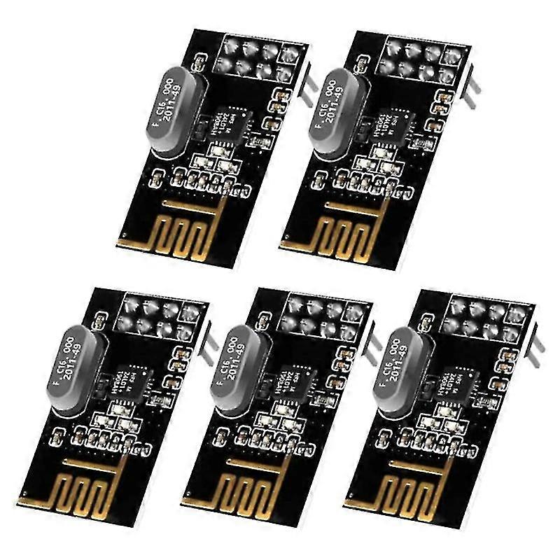 5Pcs NRF24L01+ Wireless Module 2.4G Upgrade Module for Wireless Communication Module for DIY Experi