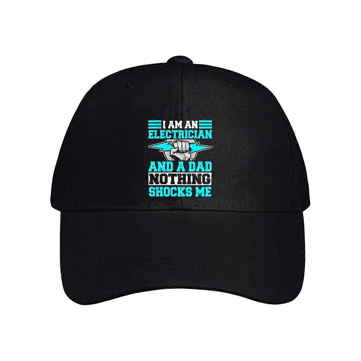 Ich bin ein Elektriker und ein Vater Baseballkappe