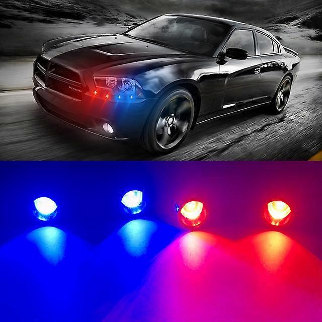 Car drl 4 in 1 LED Eagle Eye Emergency Warning Strobe Light Wireless Remote Control Day Running Light For truck motorcycle 12V