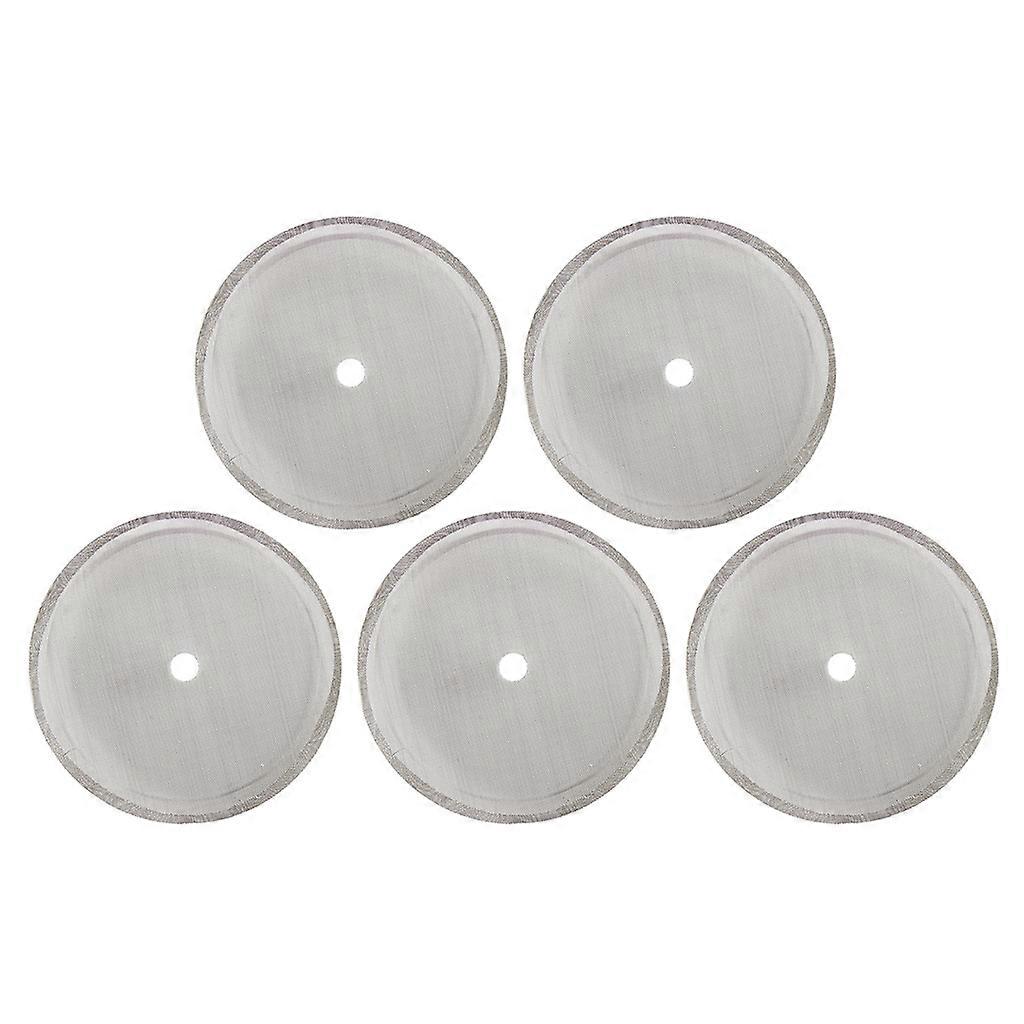 5x French Press Ersatz-Kaffeefilter-Mesh Wiederverwendbare Edelstahl-Teezubereitung 800ml