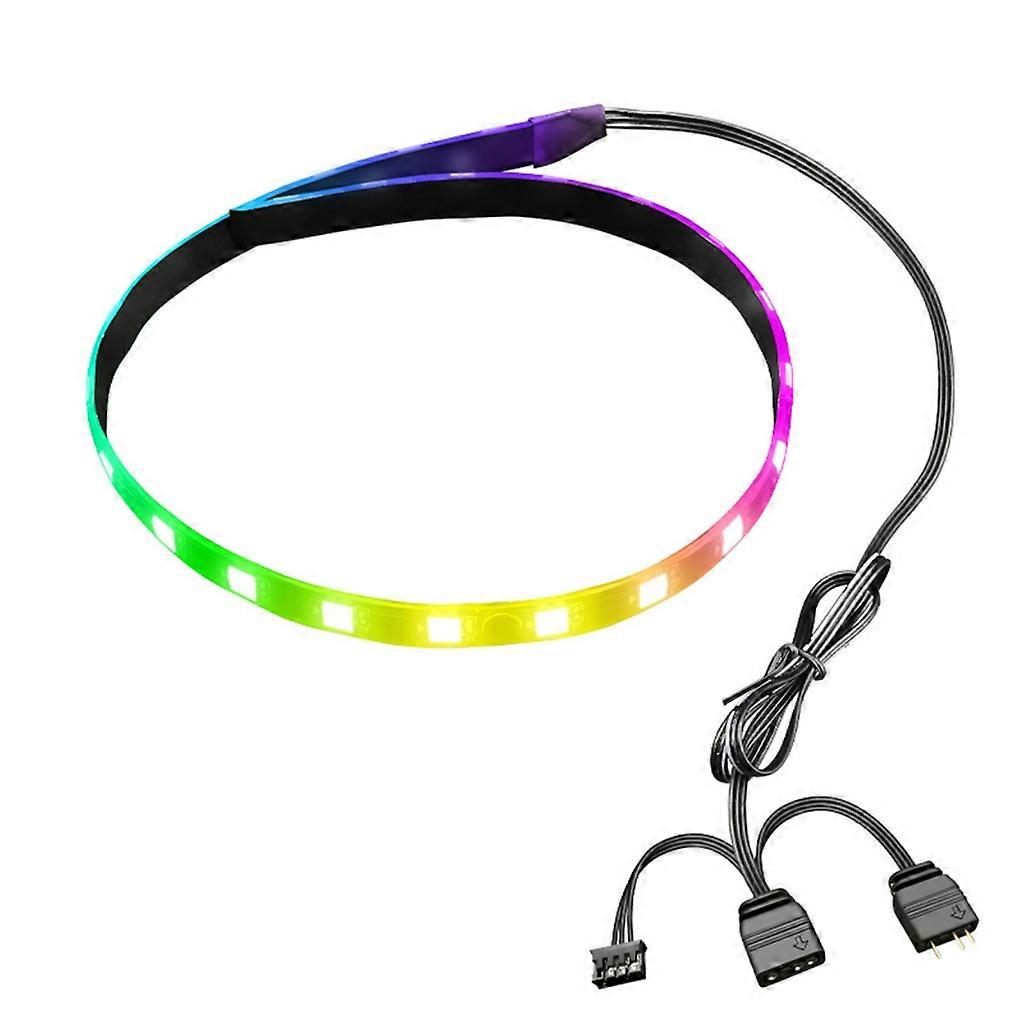 PC ARGB LED Strip Light for Motherboard- with 4Pin Header Computer for Case