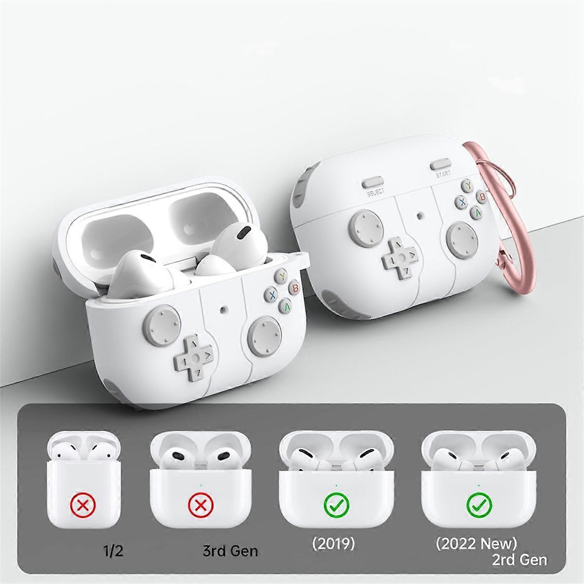 Suitable for Protective Case Bluetooth Headset Case Silicone Protective Case Silver-Gray