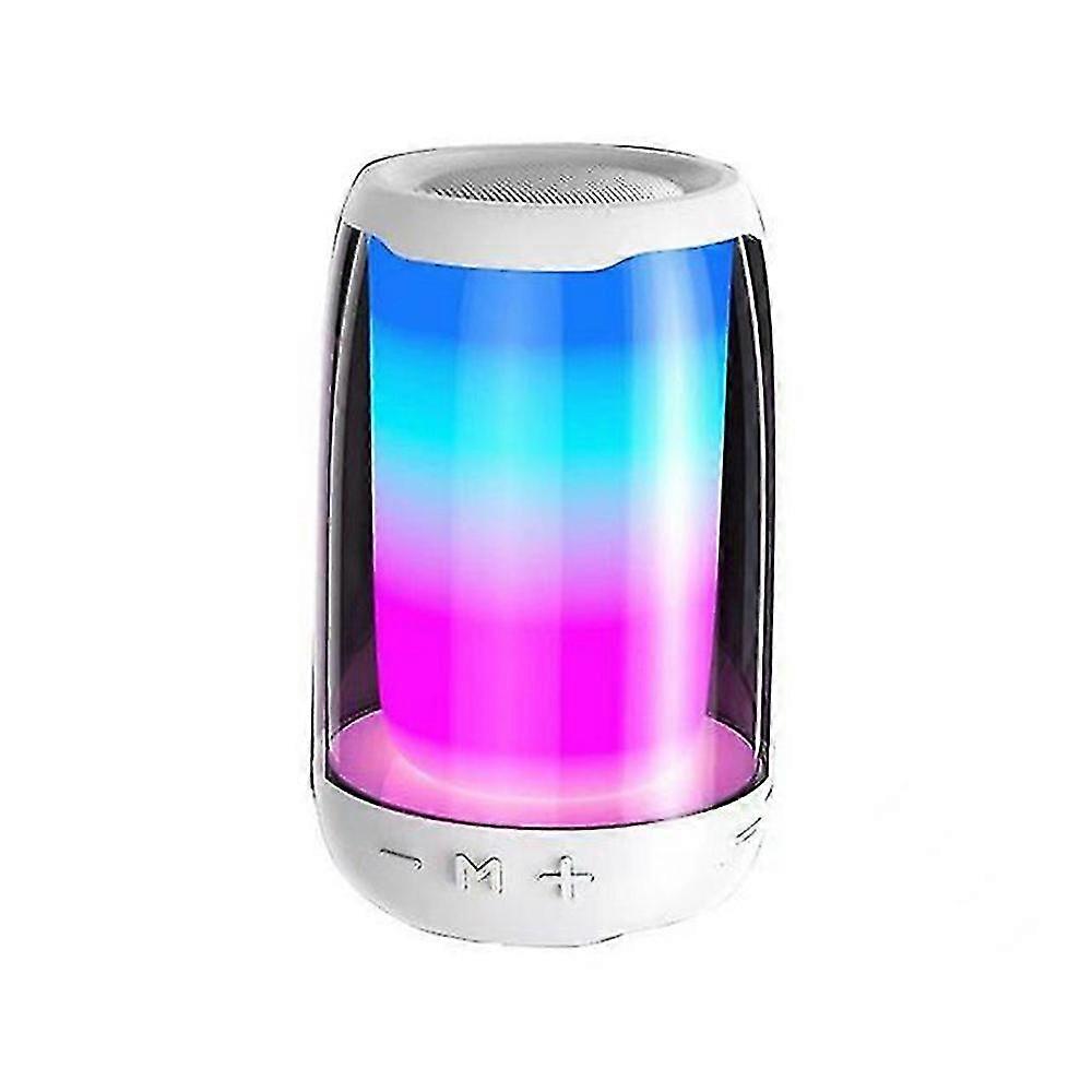 Portable Bluetooth Speaker With Light Show Subwoofer Wireless Mini Music Player