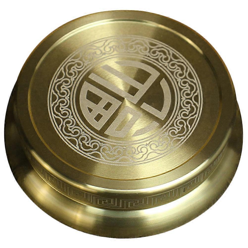 Incense Burner Base Copper Coaster Antiskid Cup Stand Incense Burner Display Base