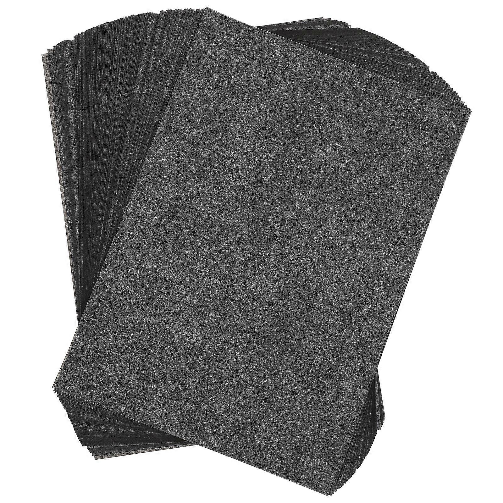100 Sheets Copier Paper Carbon Paper Tracing Black Carbon Paper Transfer Tracing Copy Paper