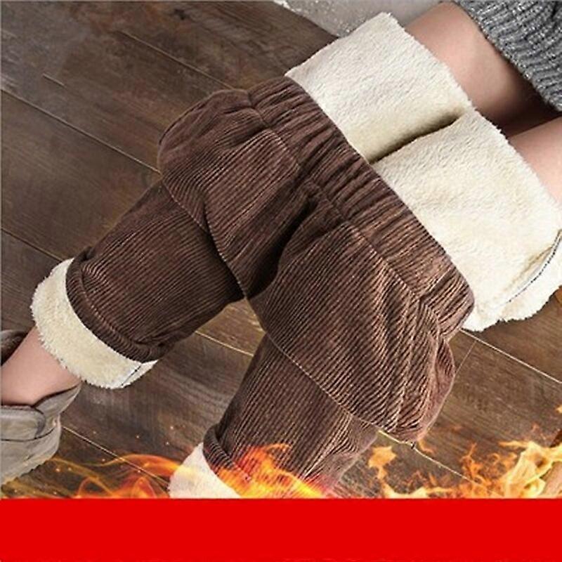 Dames Corduroy Broek Smalle Pijp, Medium grijs