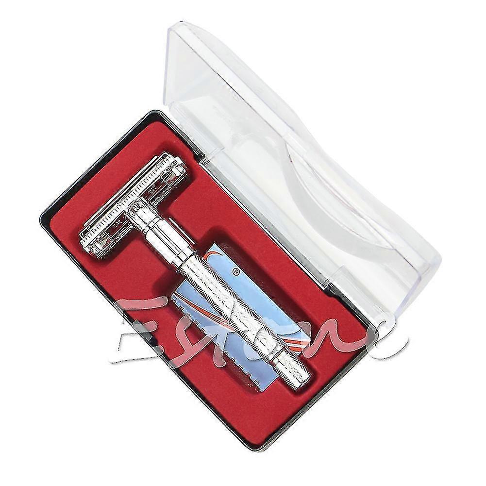Unisex Classic Long Handle Safety For Razor Manual Double Edge Shaving Safety Sh