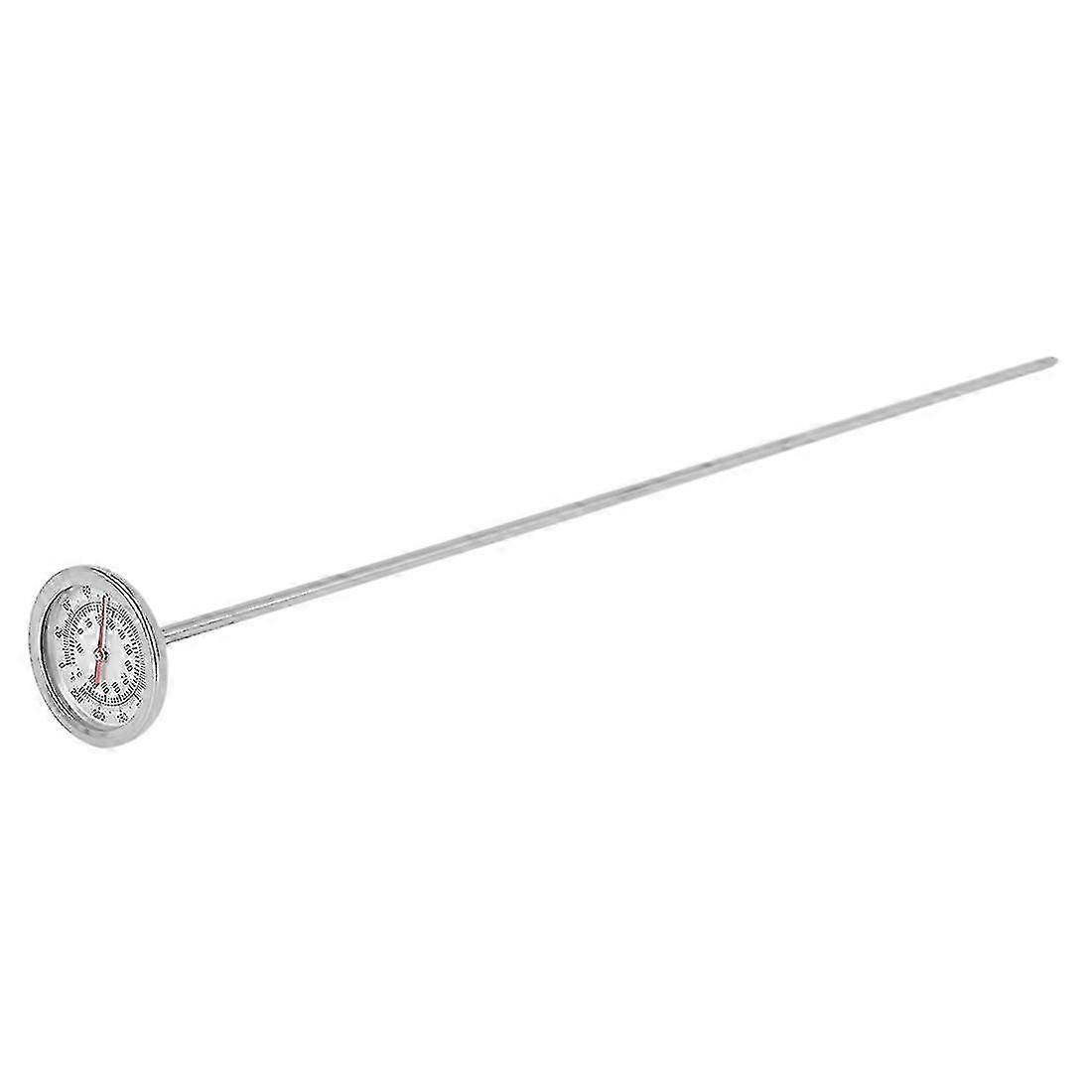 Long Stem Compost Soil Thermometer - Fast Response Stainless Steel 20 Inch - Measuring Probe - JA