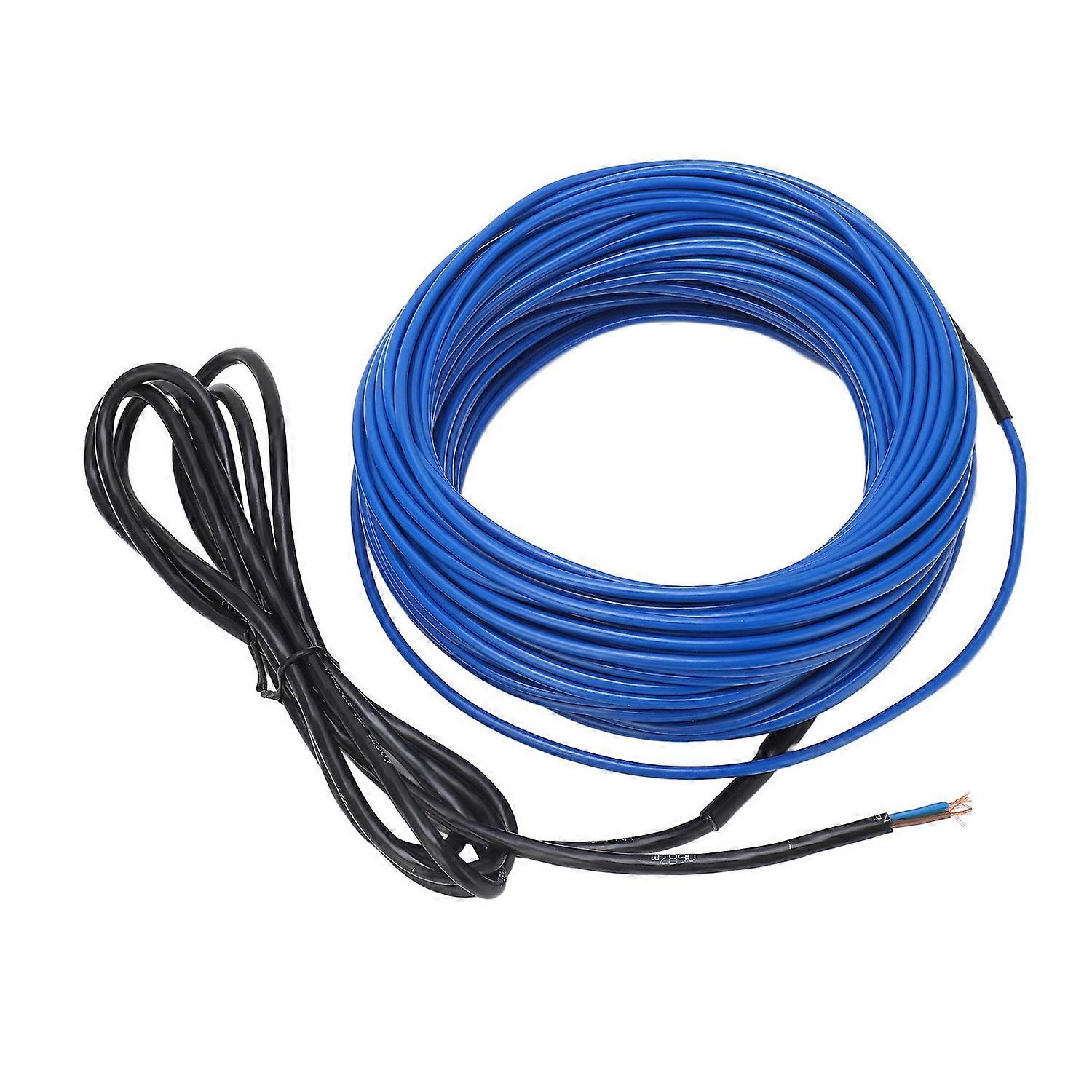 Indoor Floor Heating Cable 15W/M 150W Explosion Proof Self Limiting Temperature Electric Heating Tap