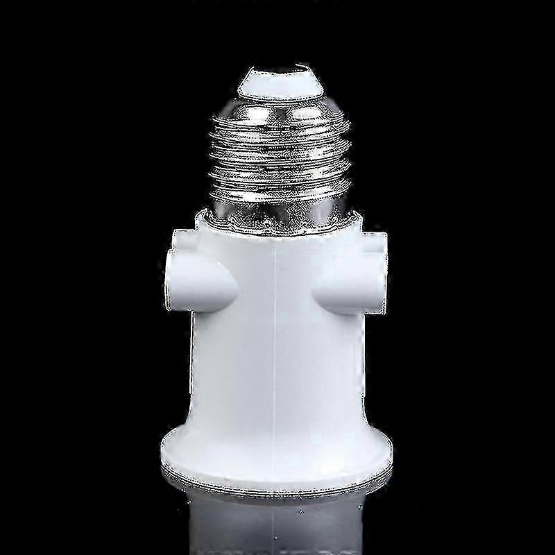 Ac100-240v E27 Bulb Adapter Lamp Holder Base Socket Conversion With Eu Plug-xinhan