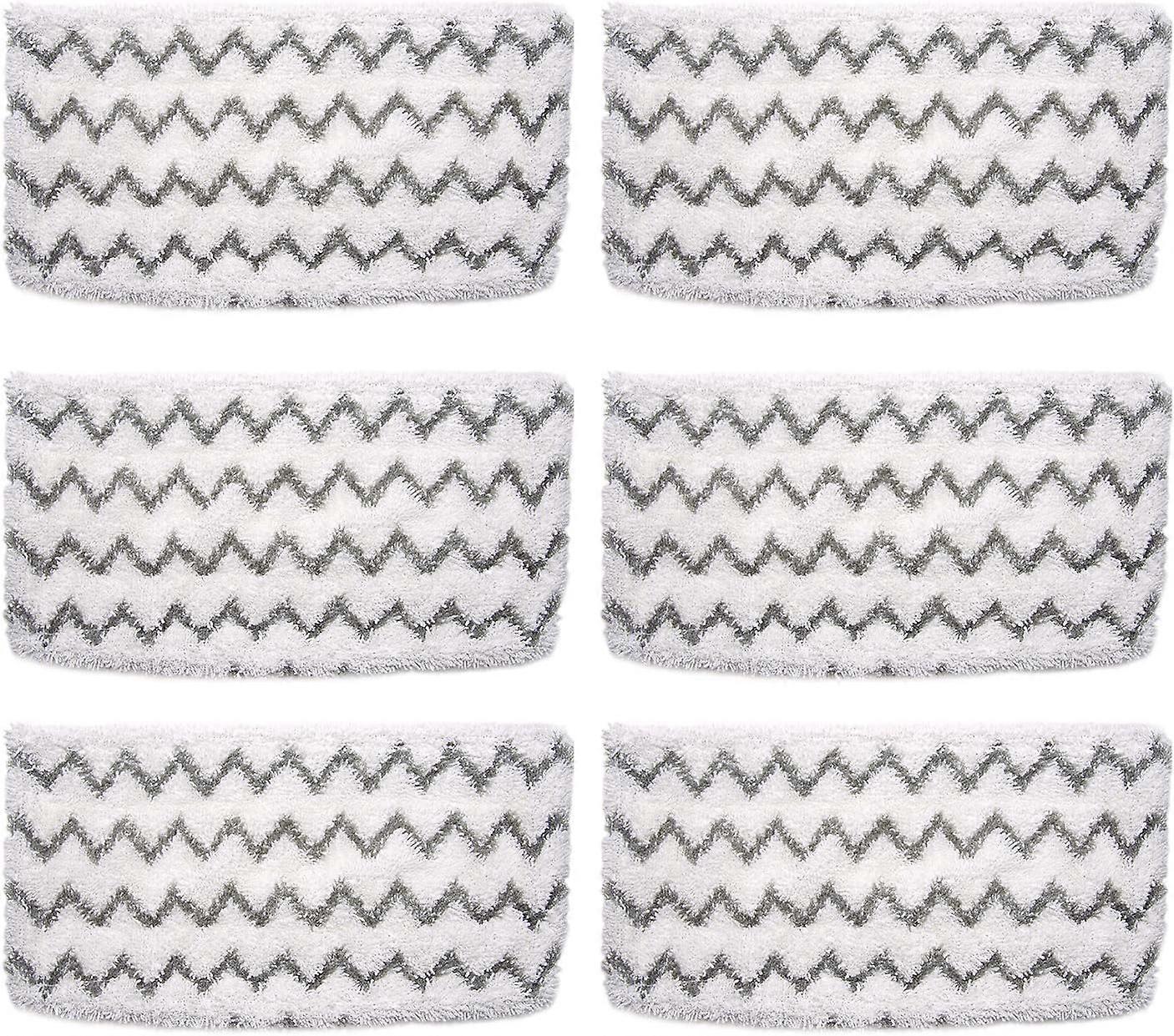 6 Pack Replacement Pads for Shark Steam Mop S1000 S1000A S1000C S1000WM S10001C