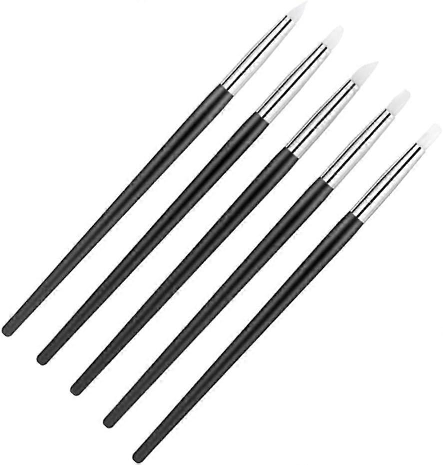 Multi-Functional Flexible Silicone Dental Brush Pen