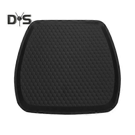 Solid Color Automobiles Seat Cover Moisture Wicking Useful Auto Elastic Gel Seat Cushion