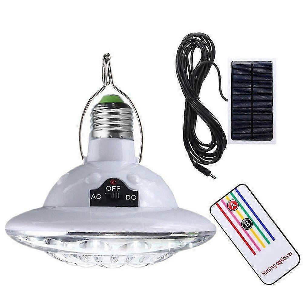 LED Solar Light Emergency Bulb Lighting High Brightness Dimmable for Outdoor Camping