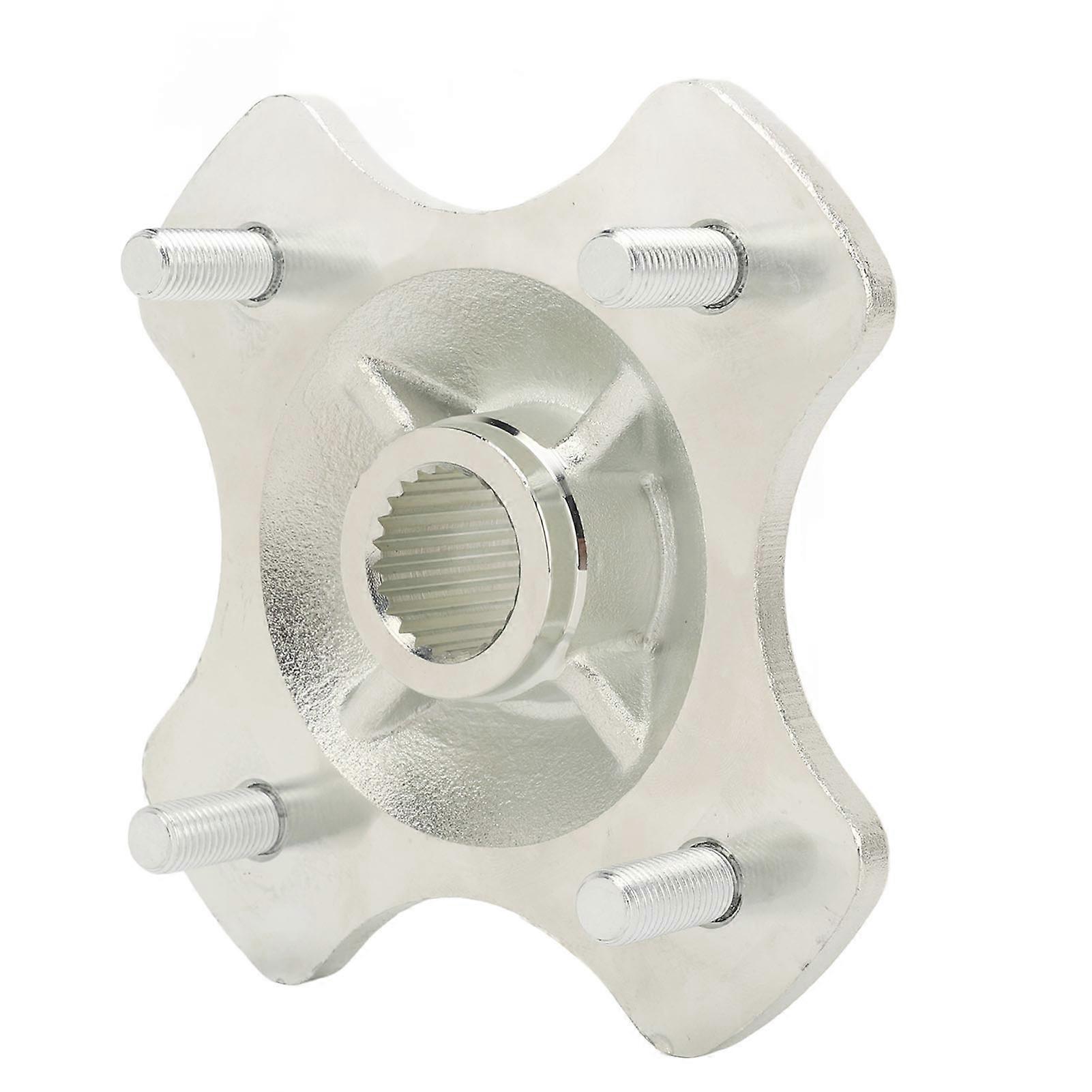 24T Go Kart Rear Wheel Hub Steel Alloy 4 Stud Steering Axle Hub for 125cc 150cc 200cc Quad Bike ATV Go Kart