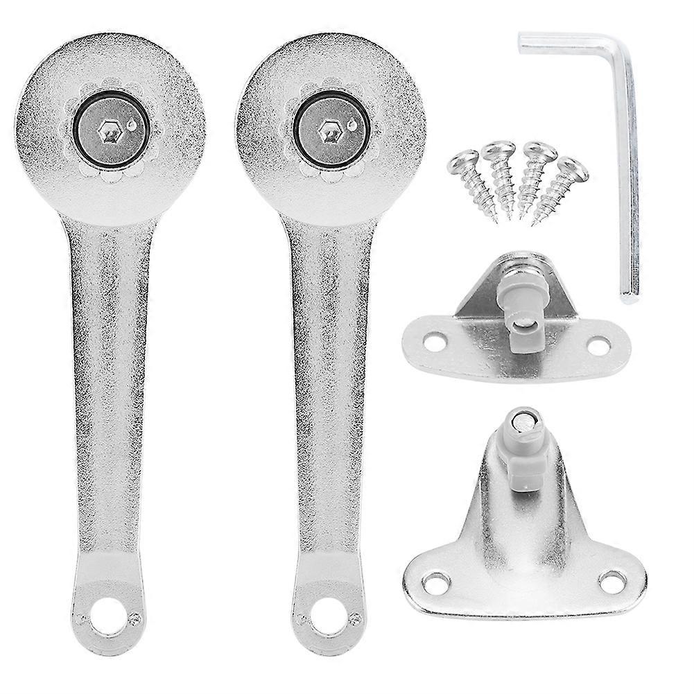 2pcs/ Set Durable Rotated Spring Hinge for Cabinet Cupboard Closet Wardrobe Door