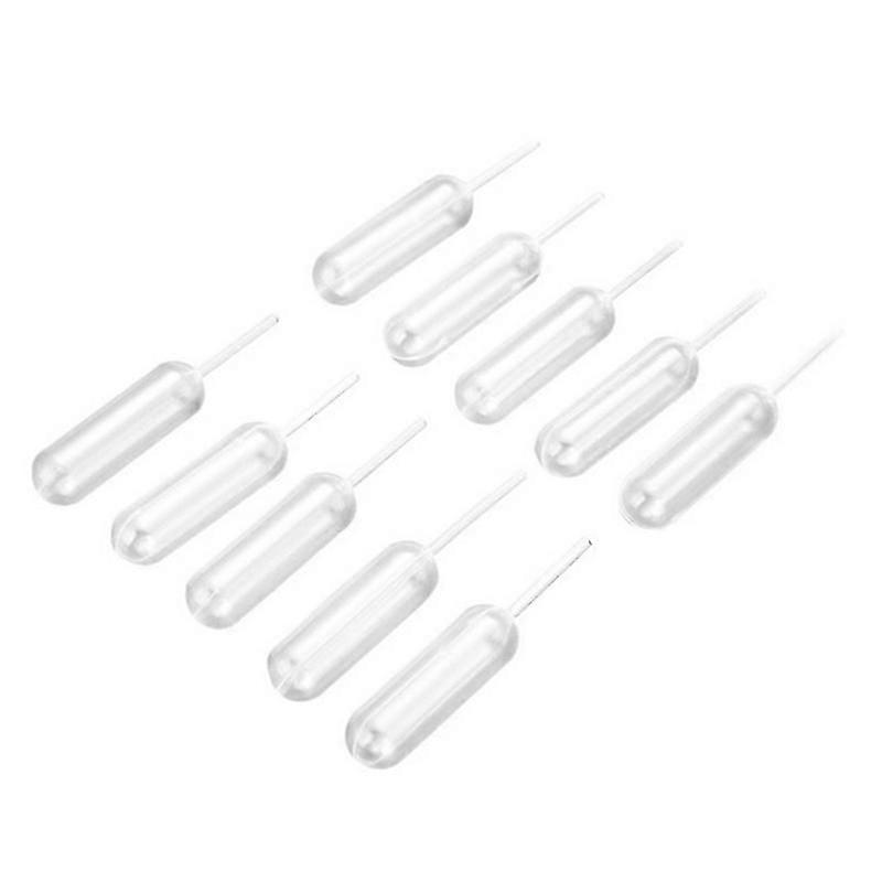 100Pcs 4Ml Plastic Disposable Squeeze Transfer Oils Pipettes Dropper Cream Perfusion Diy Cupcake Pi