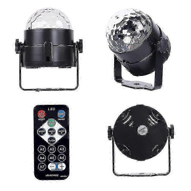 Sound Activated Rotating Ball Dj S 3w 3 Led Rgb Cob Led Sta For Wedding Sound S