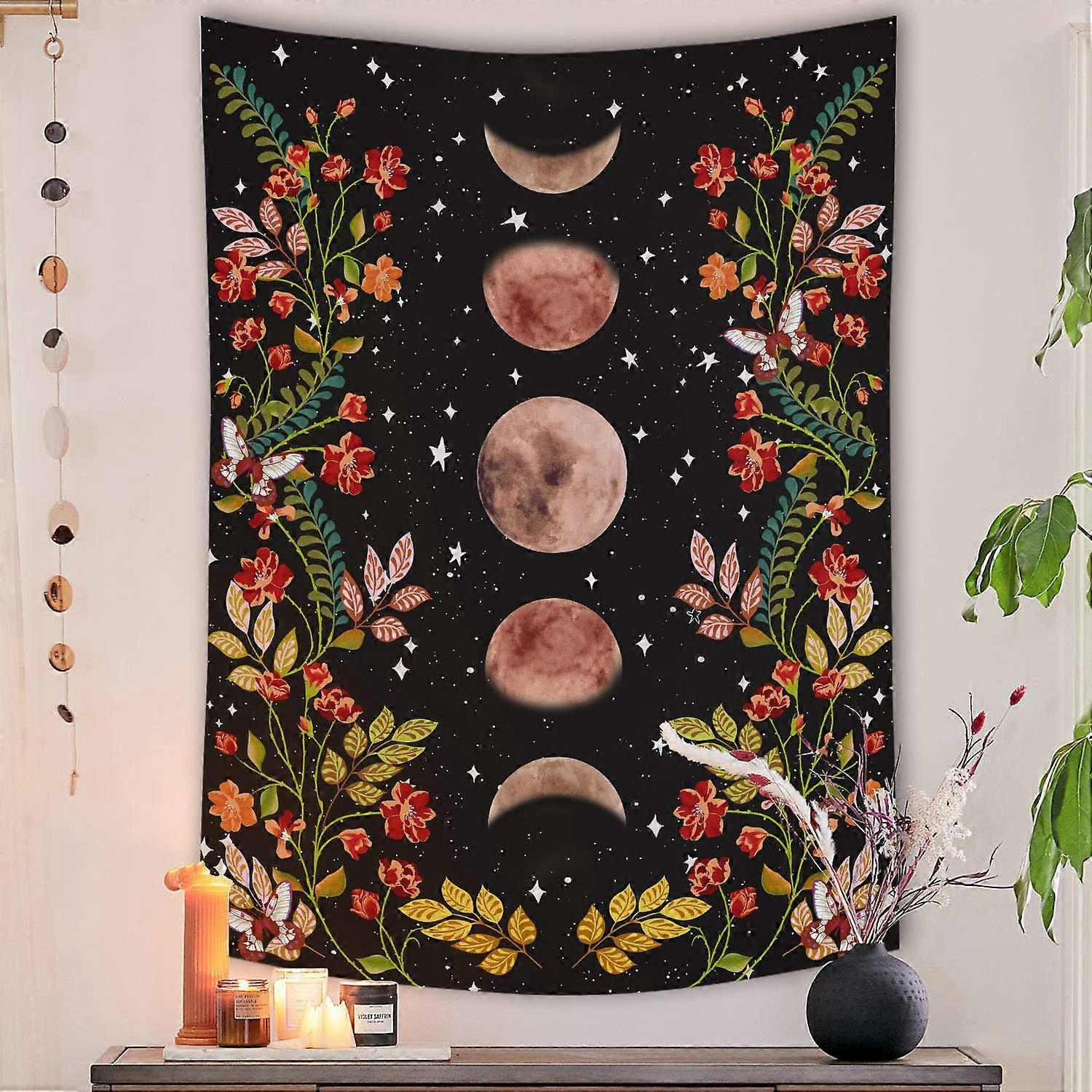 Moonlight Garden Tapestry, 36×48 Inches