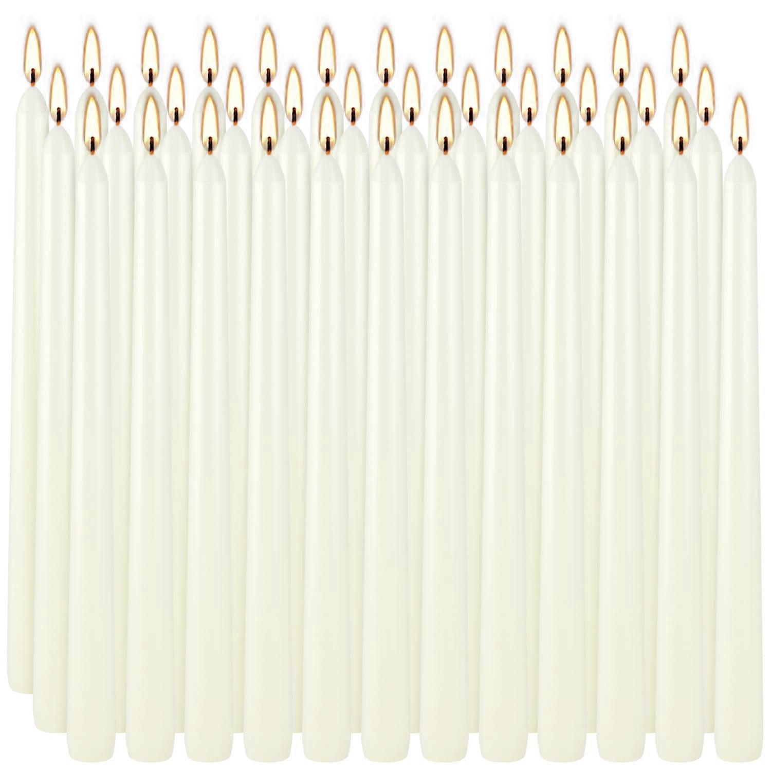 36 قطعة تفتق الشموع للإضاءة الزخرفية 0.8 × 10 بوصة