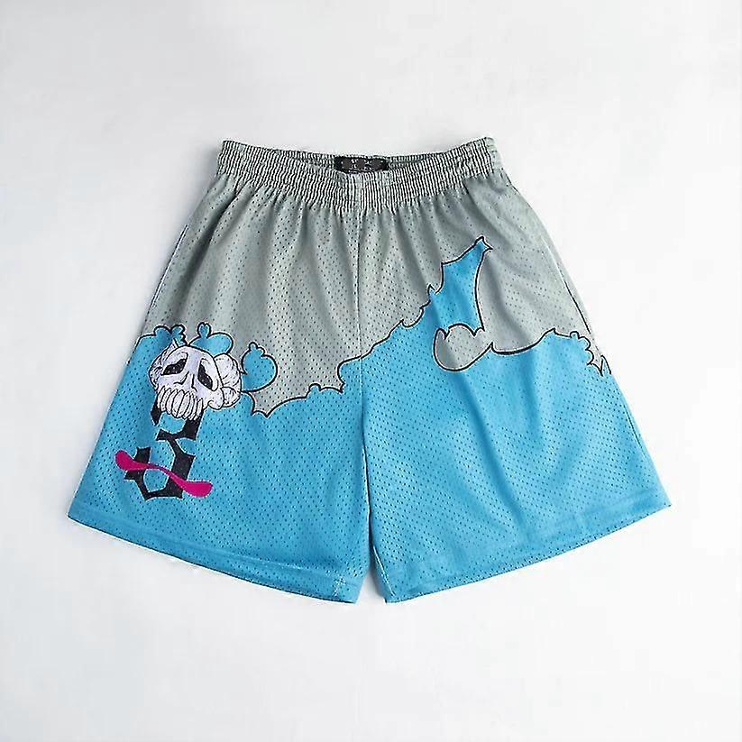 Anime Şort Erkekler Kadın Şeytan Avcısı 3d Baskılı Casual Spor Şort Egzersiz Koşu Kısa Pantolon Mesh Hızlı Kuruyan Spor Salonu Scanties