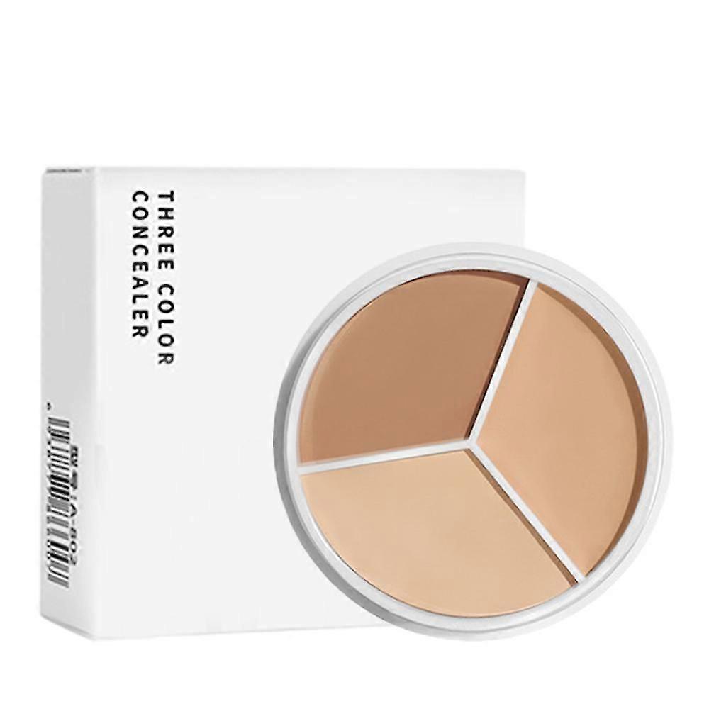3 Colors Concealer Cream Moisturizing Full Cover Makeups Foundation Primer