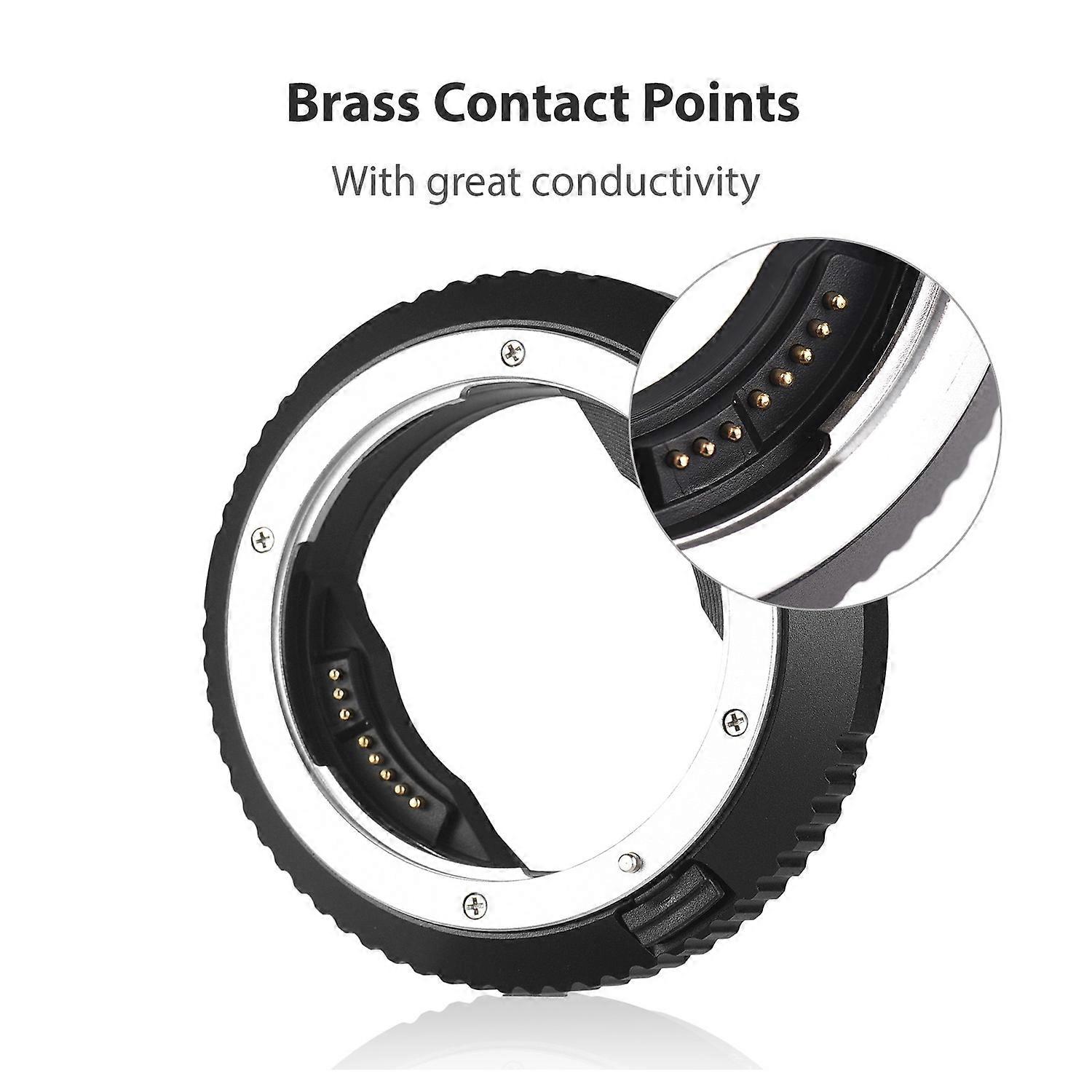 Camera Lens Adapter Ring Auto Focus Aluminum Alloy Replacement for Canon EF-Mount Lens to GFX Mount