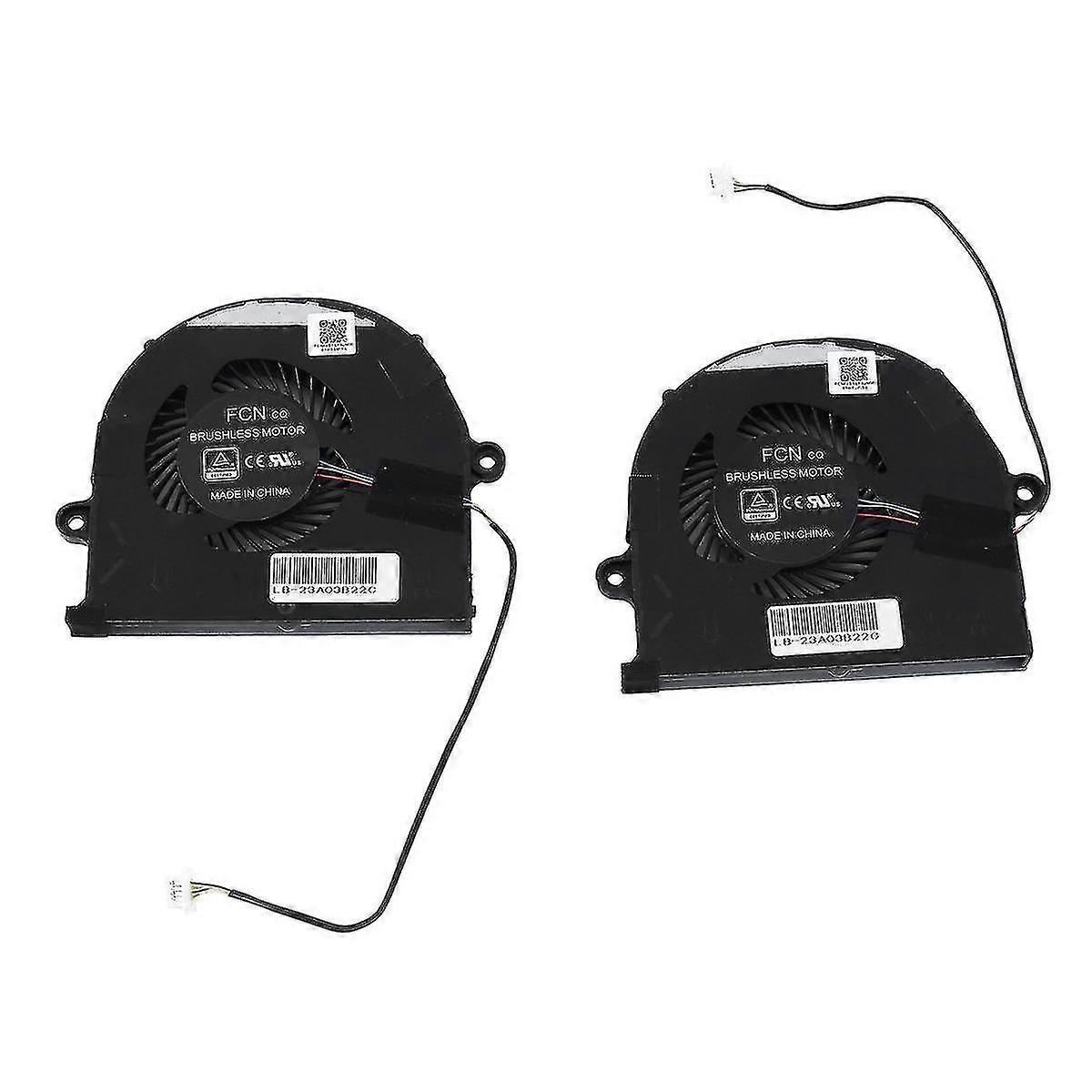 2pcs CPU GPU Cooling Fan for ASUS ROG Strix GL503 FX503