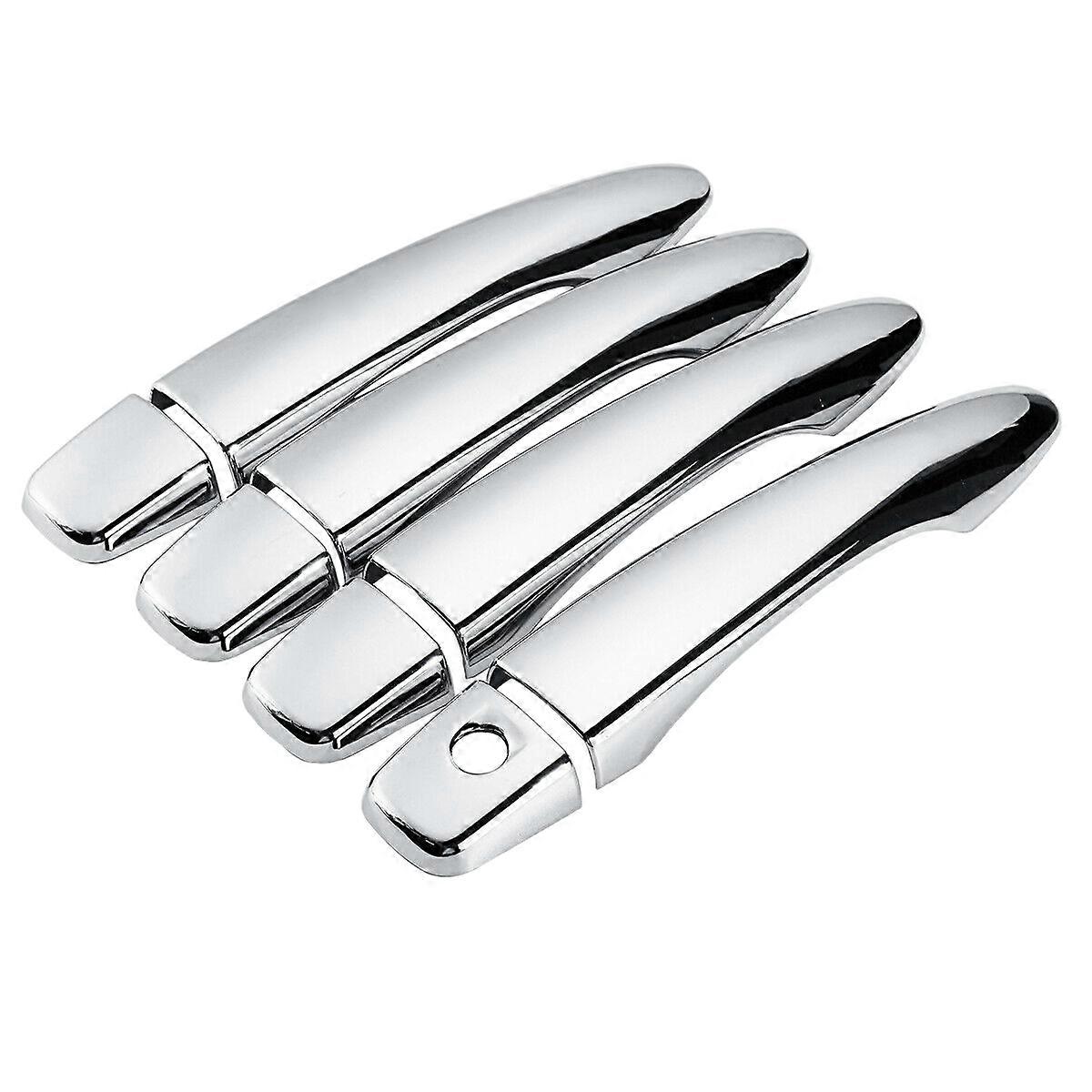 8Pcs Chrome Door Handle Cover Trim for J11 2014-2019