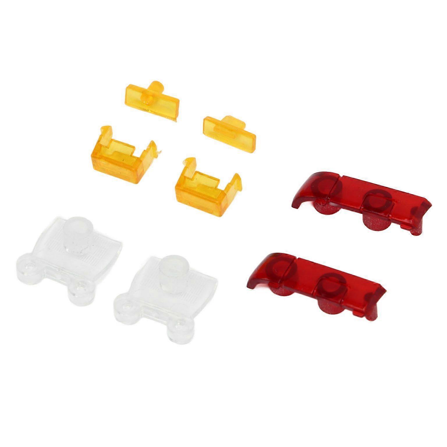 8Pcs High Temp Resistant RC Light Plastic Shells - Durable and Long Lasting