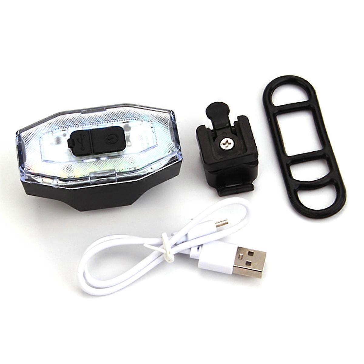 Bike Rear Light LED USB Rechargeable Bicycle Tail Lamp Waterproof