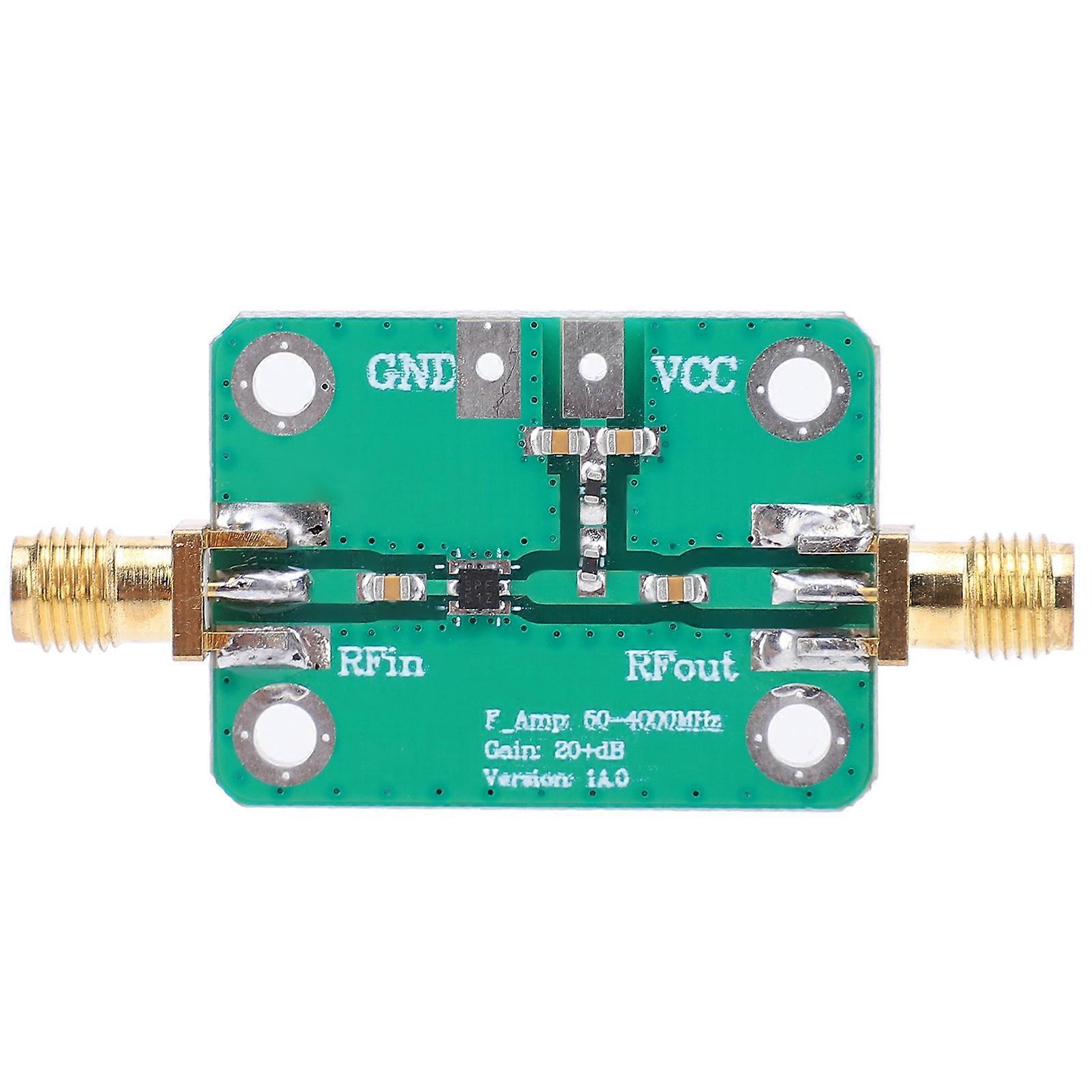 RF Amplifier Module Power FM Radio Signal Broadband High Gain Low Noise for Receivers