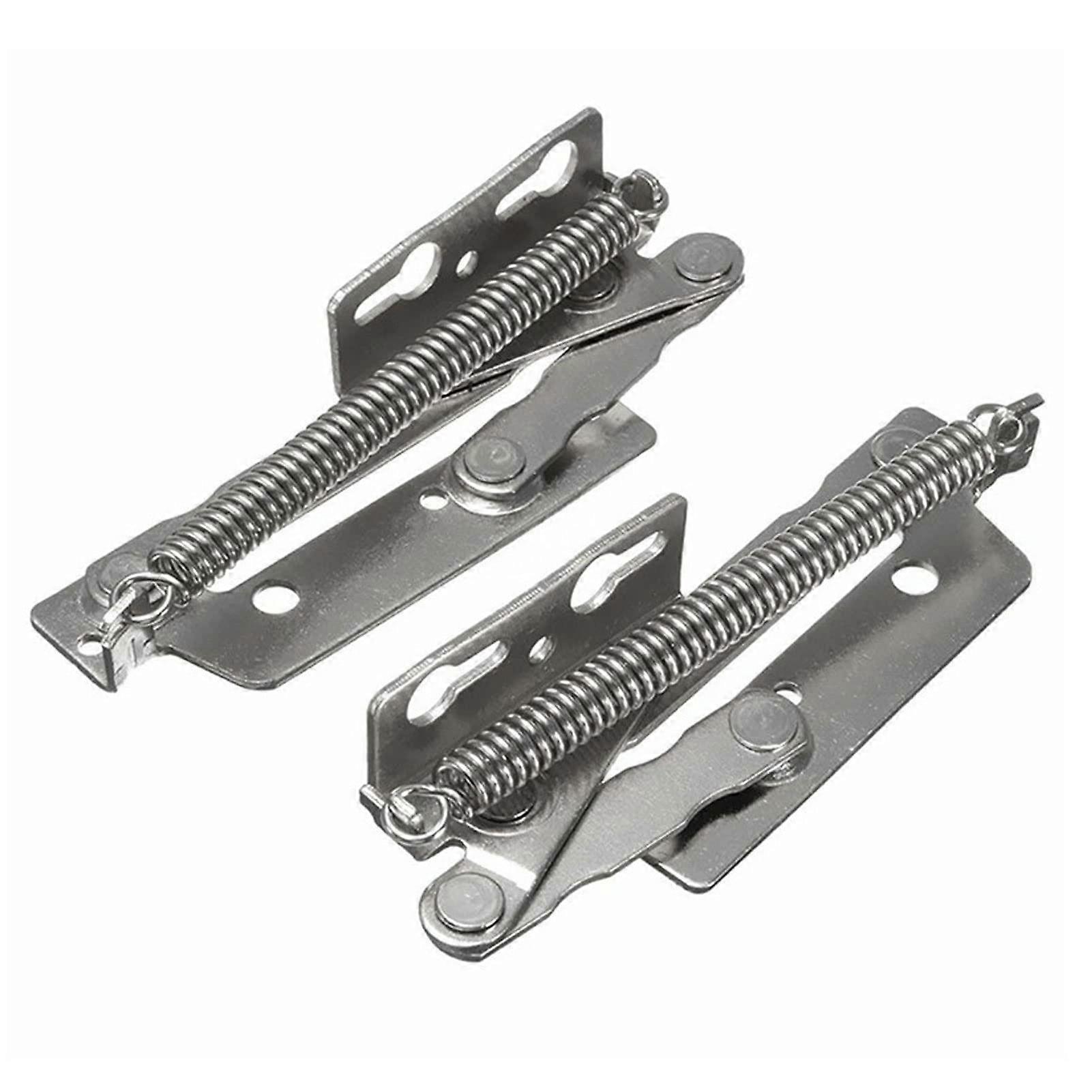 2 Pieces Folding Sofa Bed Spring Hinges for Cabinet Door Lift to Maintain The Top Support Hinge of The Clamshell