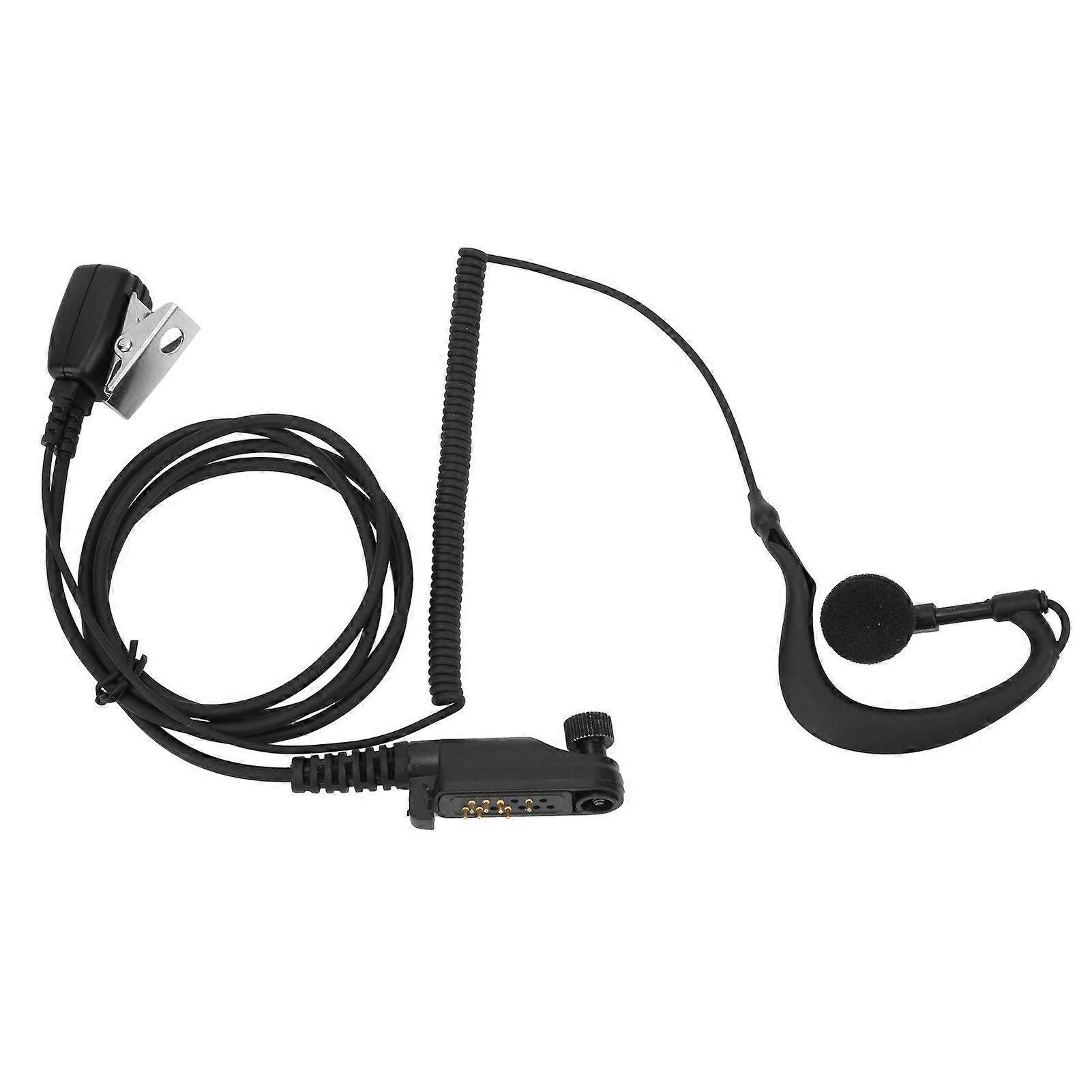 Versatile PTT Walkie Talkie Headset - Clear Sound, Durable Design, Easy Communication