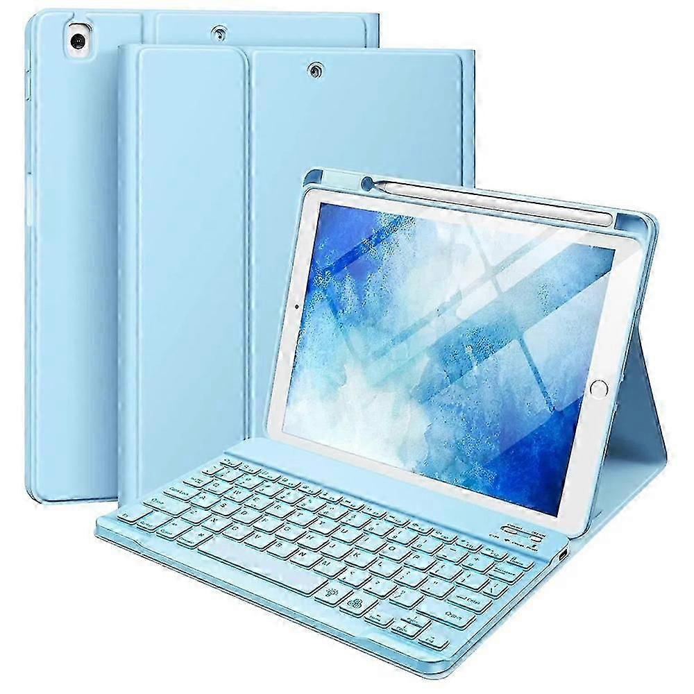Cs-1029 Keyboard Case For Ipad 10.2 (2021) (2020) (2019) Air 10.5 Inch (2019) Colorful Backlit Keybo