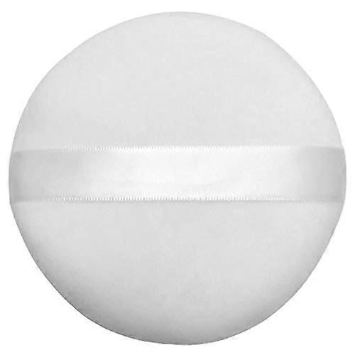 Powder Puff, Washable And Quick Drying For All Skin Types, High-quality Materials With Large Size, Suitable For Loose Powder Application (Round, 2pcs)