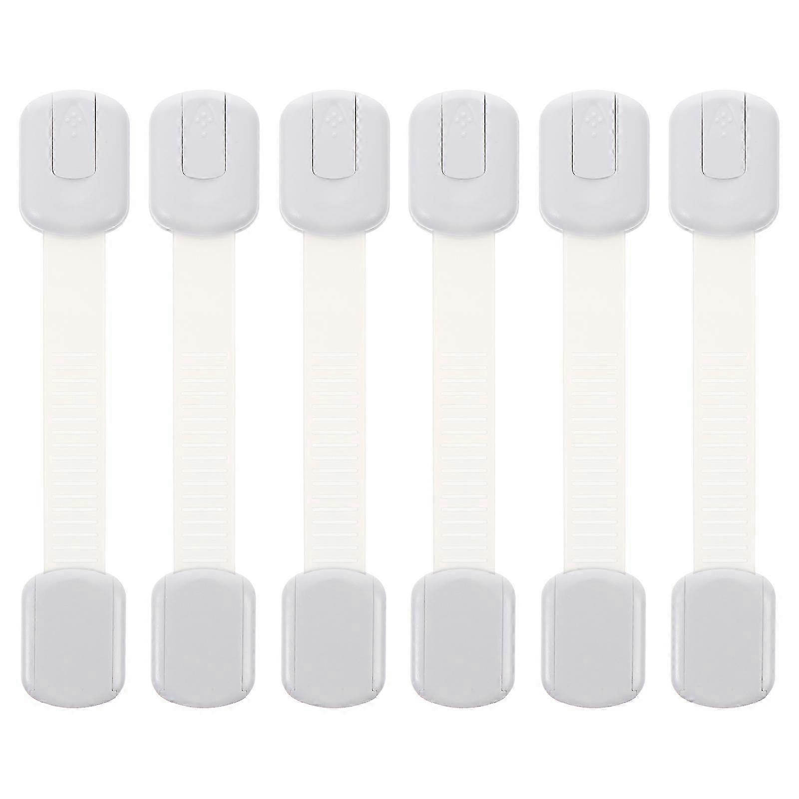 6 قطع سلامة الطفل مجلس الوزراء قفل الطفل واقي الأمن مجلس الوزراء مزلاج قفل