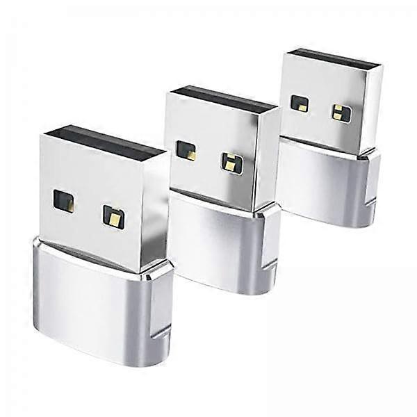 3.1 to USB 2.0 Adapter Male to Female 6x3 Pieces Data Transfer Cable for Laptop, Computer, and Device Compatibility
