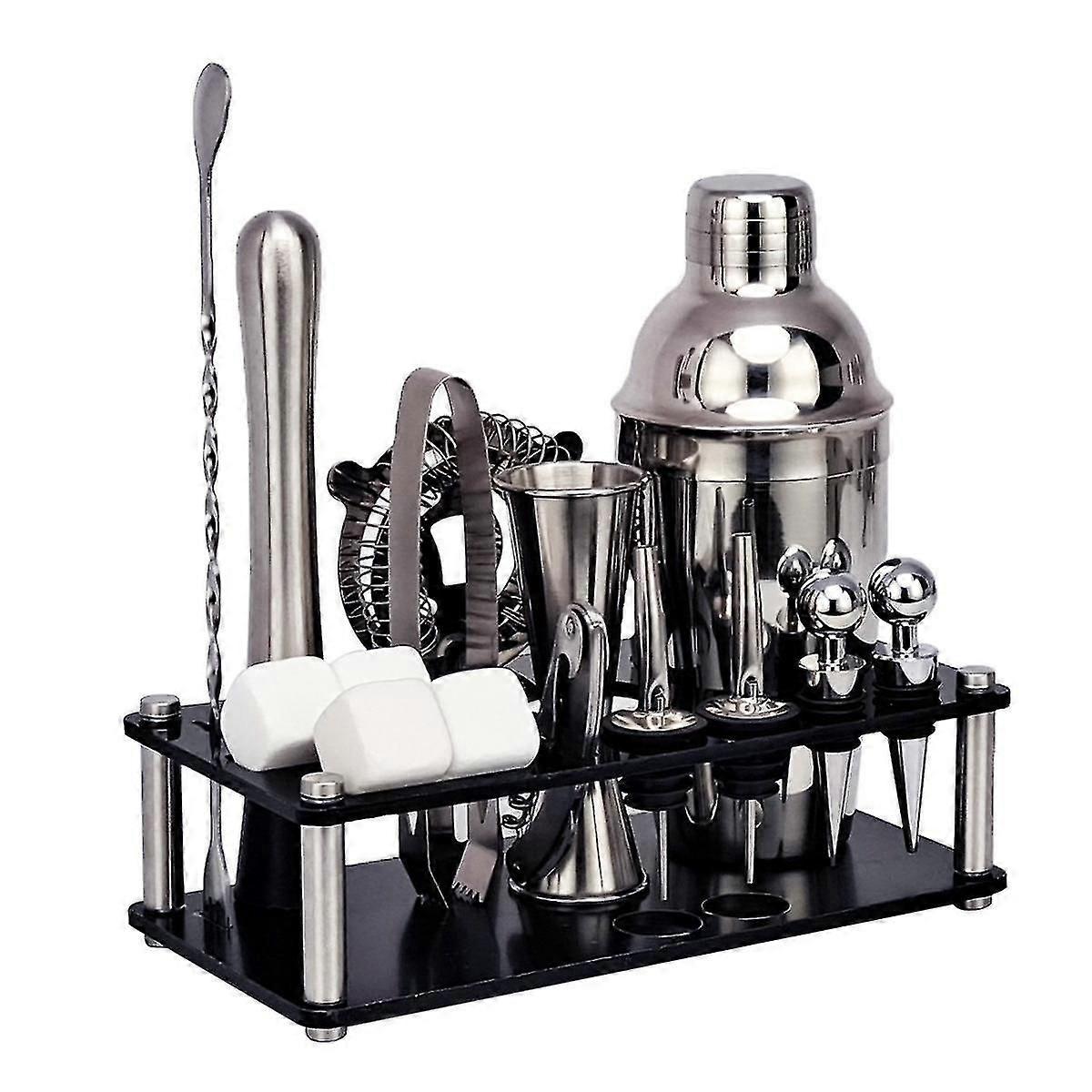 16 Pcs Shaker Set With Stora D Bars Tools-b